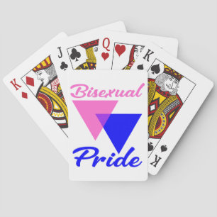 Jeu De Cartes Bisexual Pride Triangles