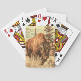 Jeu De Cartes Bison sauvage des bois
