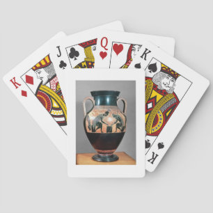 Jeu De Cartes Black-amphora depicting Ajax et Achille