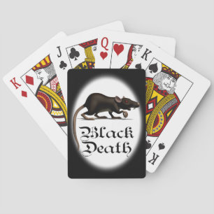 Jeu De Cartes Black Death Rat Jouer Des Cartes