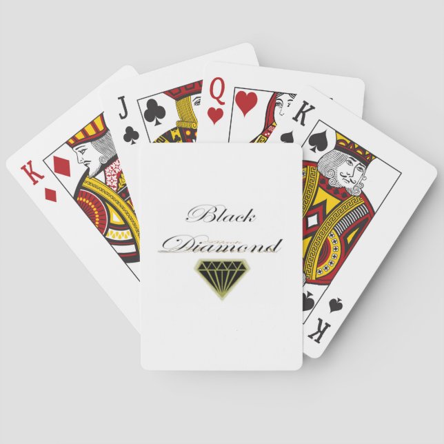 Jeu De Cartes Black Diamond  - Playing cards (dos)