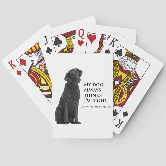 Jeu De Cartes Black Lab (dos)