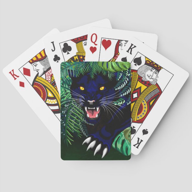 Jeu De Cartes Black Panther Spirit of the Jungle (dos)