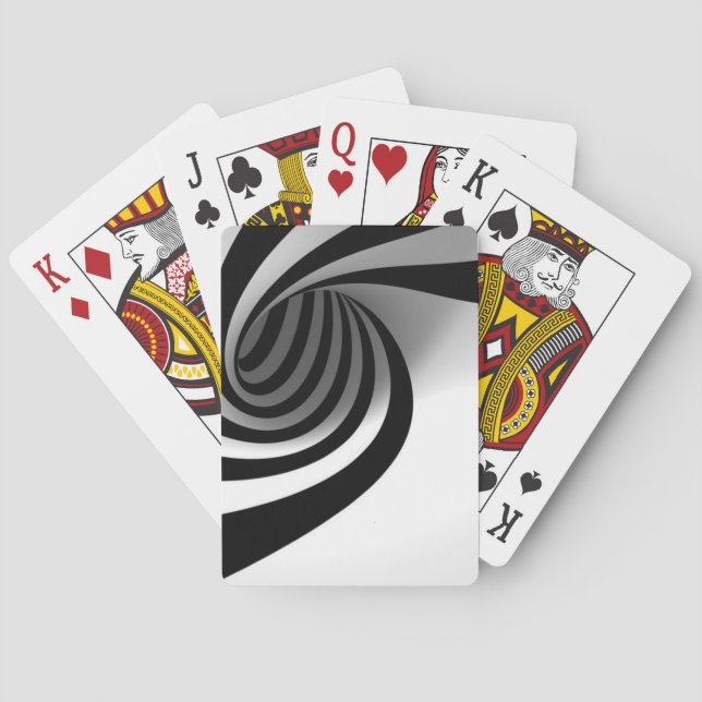 Jeu De Cartes black & white art vol 2 (dos)