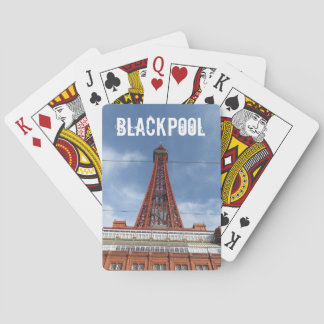 Jeu De Cartes Blackpool Tower Et Day Sky