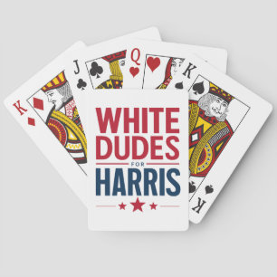 Jeu De Cartes Blancs pour l'élection de Harris Kamala Harris 202