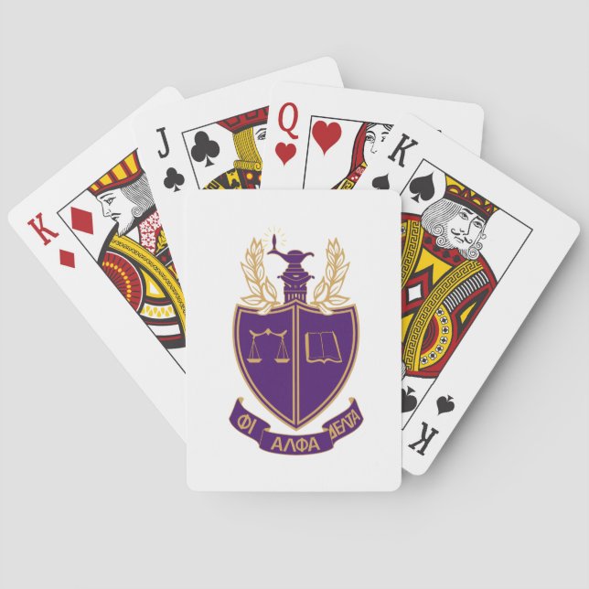 Jeu De Cartes Blason de la P.A.D. (dos)