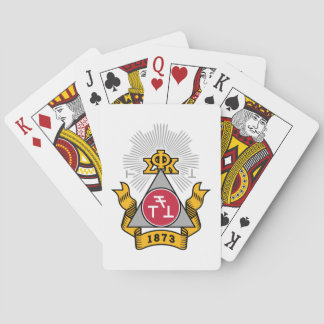 Jeu De Cartes Blason de Phi Sigma Kappa
