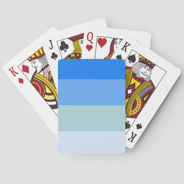 Jeu De Cartes Bleu (dos)