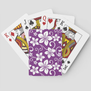 JEU DE CARTES BLEU HAWAII (PLUM)