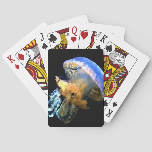 Jeu De Cartes Bleu méduse (dos)