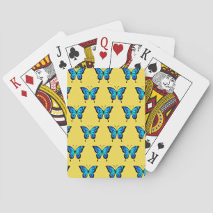 Jeu De Cartes Bleu Papillons par magasin.