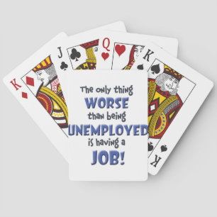 Jeu De Cartes Bleus de bureau