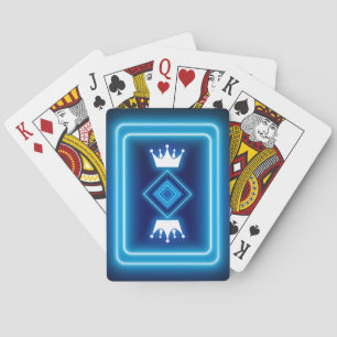 Jeu De Cartes Bleus royaux