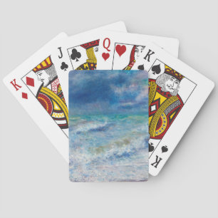 Jeu De Cartes Blue Seascape par Renoir