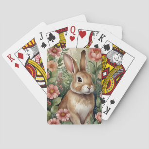 Jeu De Cartes Blush Blooms et Bunny Dreams Jouer aux cartes