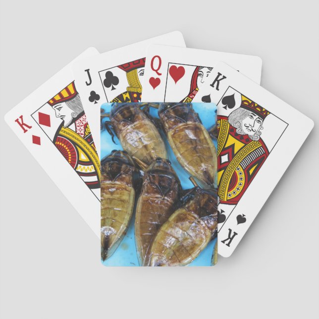 Jeu De Cartes Bogue d'eau géante frite (Maeng Daa) ... Alimentat (dos)