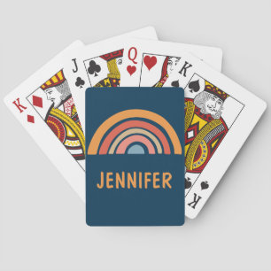 Jeu De Cartes Boho coloré design arc-en-ciel