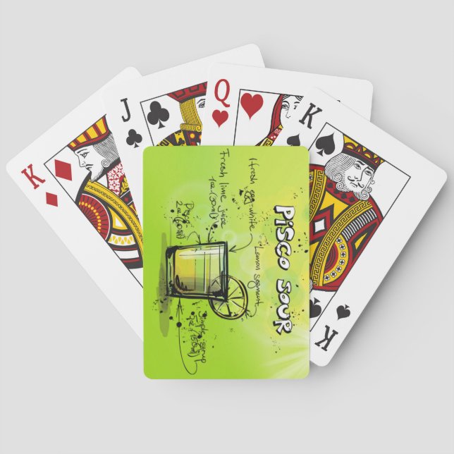 Jeu De Cartes Boire Cocktail Recette (dos)