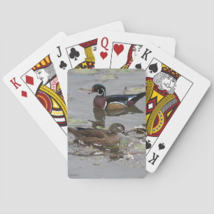 Jeu De Cartes Bois Canards Jouer Cartes