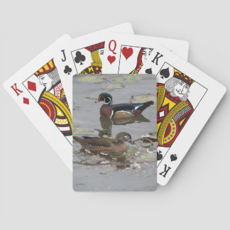 Jeu De Cartes Bois Canards Jouer Cartes