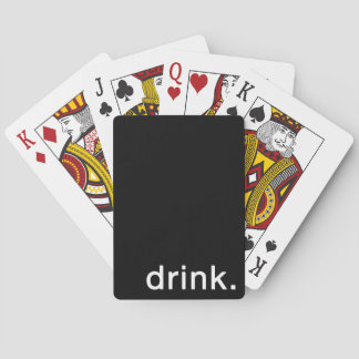 Jeu De Cartes Boisson minimale
