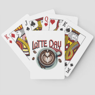 Jeu De Cartes Boissons au café