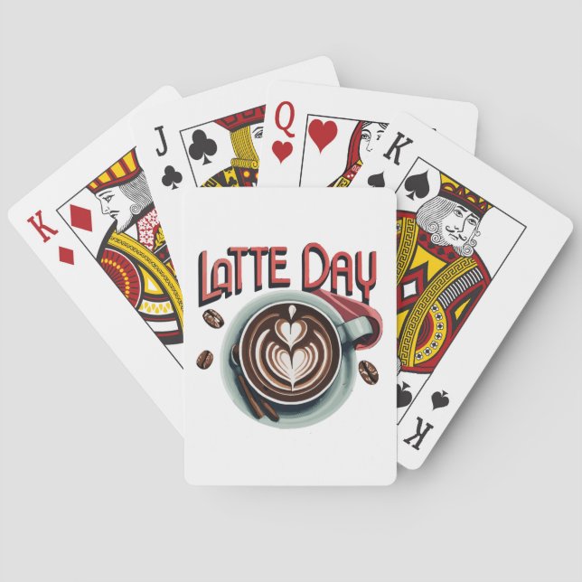 Jeu De Cartes Boissons au café (dos)