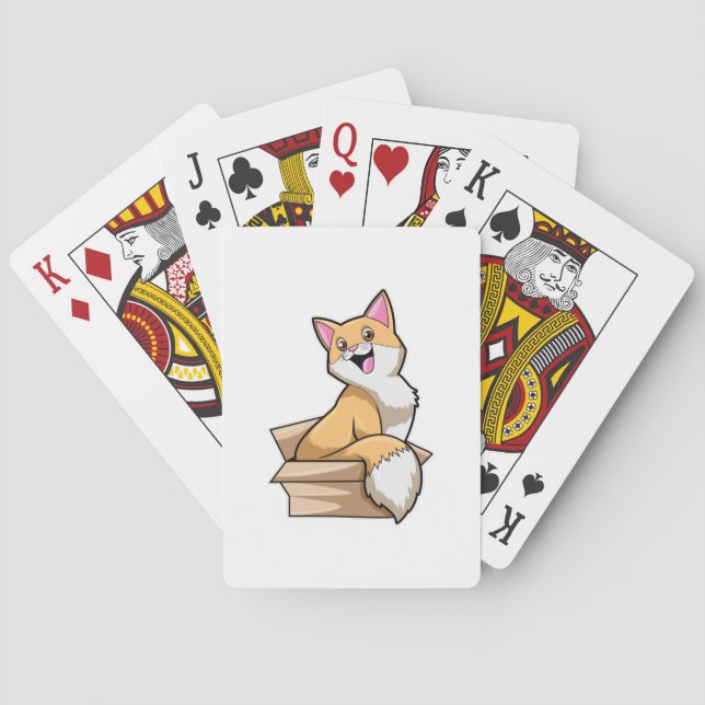 Jeu De Cartes Boîte à chat (dos)