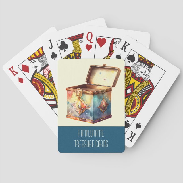 Jeu De Cartes Boîte de rangement Créez vos propres souvenirs mag (dos)