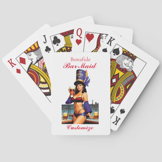 Jeu De Cartes Bonafide barre serveuse Thunder_Cove (dos)