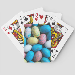 Jeu De Cartes Bonbons colorés OEufs de Pâques Jouer Des Cartes
