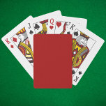 Jeu De Cartes Bonbons foncés Pomme rouge couleur solide<br><div class="desc">Un rouge profond intense et captivant qui respire puissance et passion. Cette teinte audacieuse évoque la richesse d'un vin fin et l'atmosphère dramatique d'un coucher de soleil de cramoisi. Parfait pour faire une impression frappante,  cette couleur apporte une touche d'élégance et d'intensité.</div>