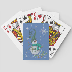 Jeu De Cartes bonhomme de neige fantaisiste