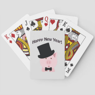 Jeu De Cartes Bonne année ! Pig Dapper