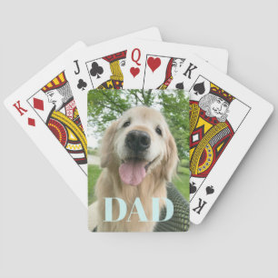 Jeu De Cartes Bonne Fête des pères Golden Retriever Chien