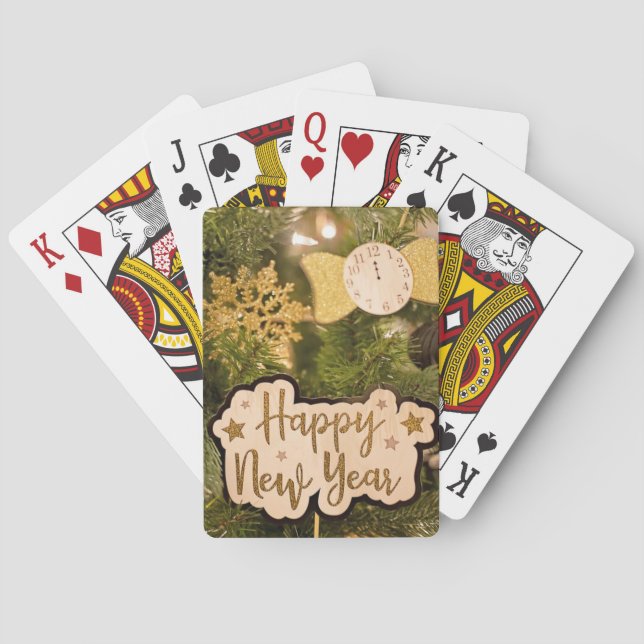 JEU DE CARTES BONNE NOUVELLE ANNÉE (dos)