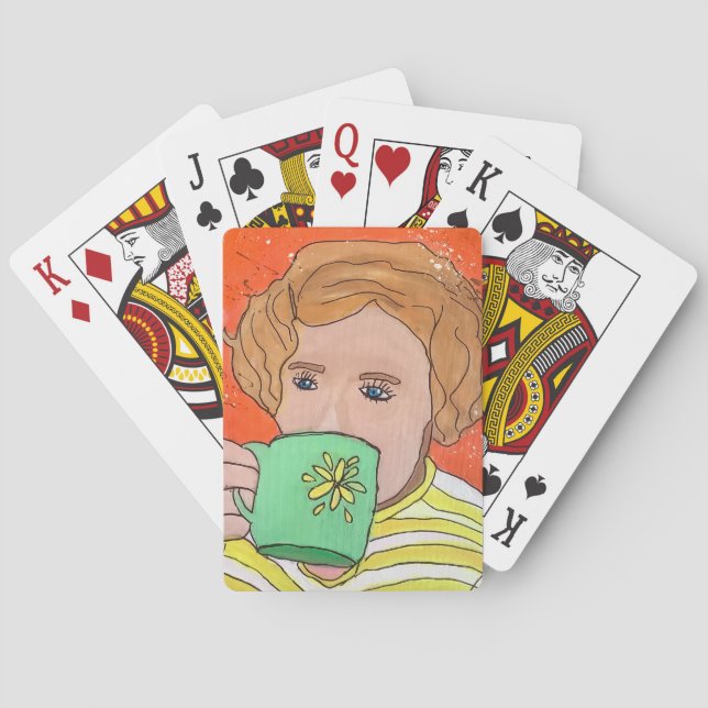 Jeu De Cartes Bonne tasse de café (dos)