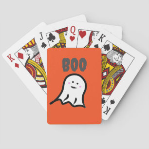 Jeu De Cartes Boo ! Halloween blouissant et joli fantôme
