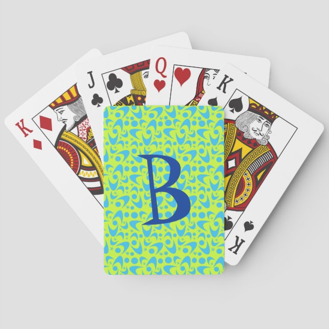 Jeu De Cartes Boomerangs Rétro (dos)
