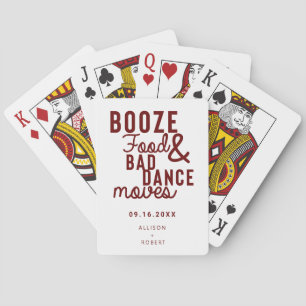 Jeu De Cartes Booze Food & Bad Dance Moves Enregistrer la date