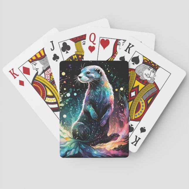 Jeu De Cartes Bord Spectrum : Les Otter Glow (dos)