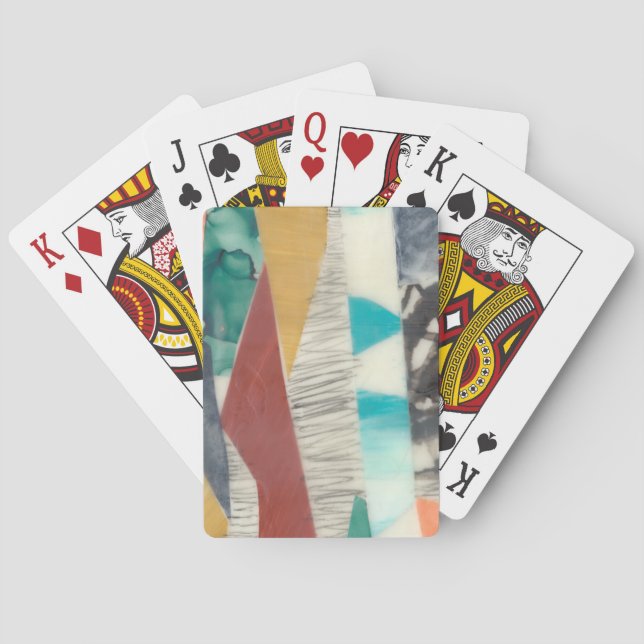 Jeu De Cartes Bordure couleur II (dos)