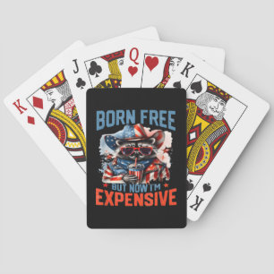 Jeu De Cartes Born Free Mais maintenant je suis cher Funny Racco