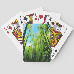 Jeu De Cartes Bosquets de bambou vert