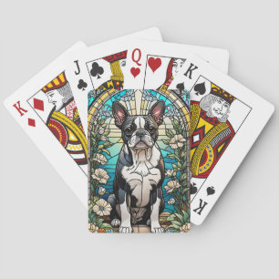 Jeu De Cartes Boston Terrier Jouer des cartes