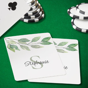Jeu De Cartes Botanique personnalisée