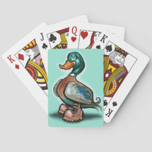 Jeu De Cartes Bottes de canard au travail