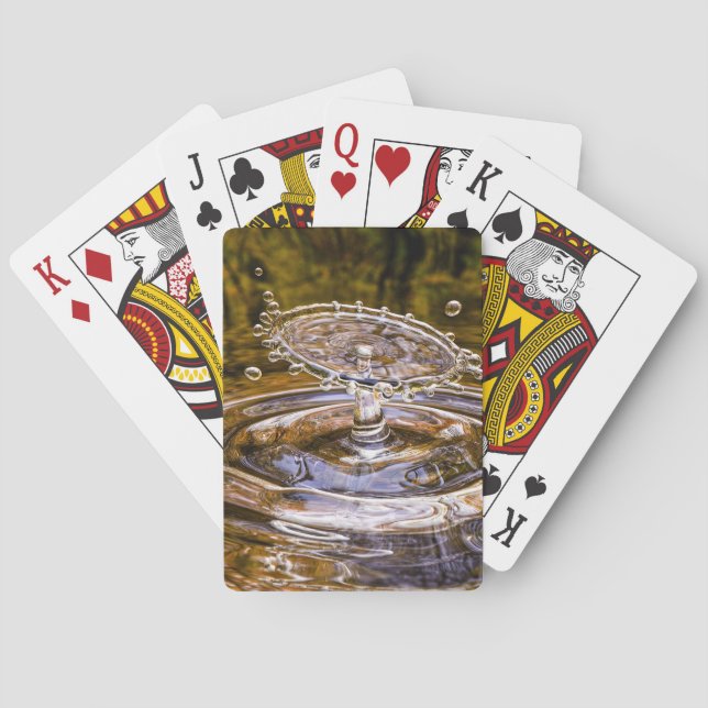 Jeu De Cartes Bouchon de goutte d'eau (dos)
