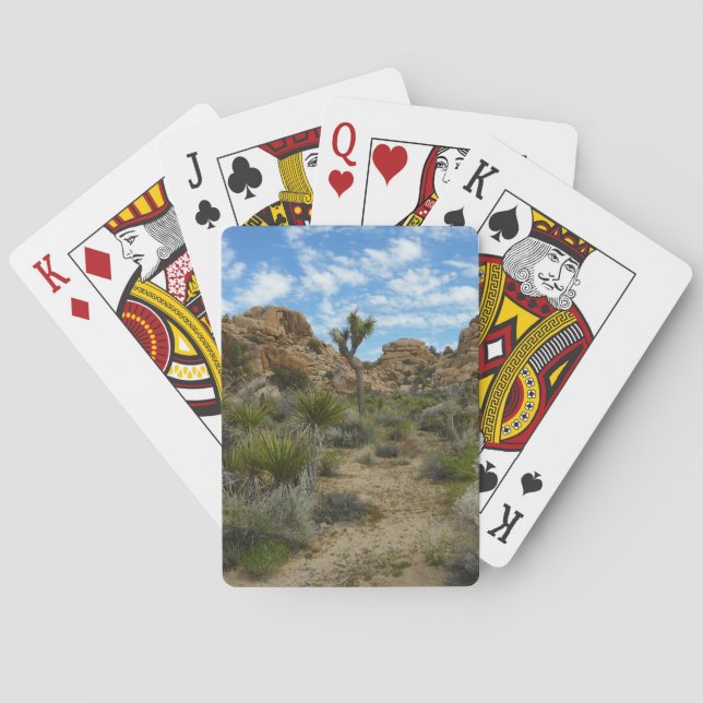 Jeu De Cartes Boucle de Barker Dam Trail dans le Parc national d (dos)